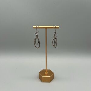 Silpada modernist oval dangle earrings